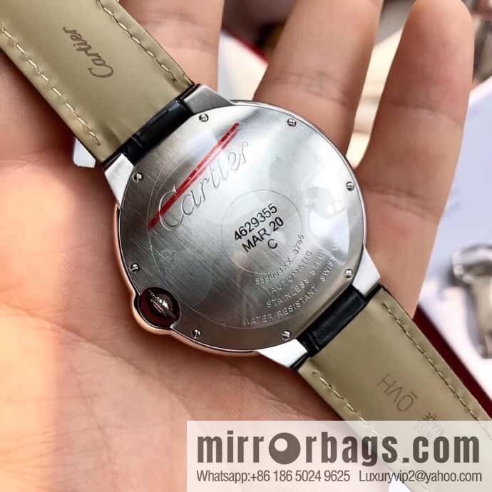 American crocodile leather Kajia blue balloon series men's 42mm mechanical original Swiss eta2824 movement men's mechanical watch