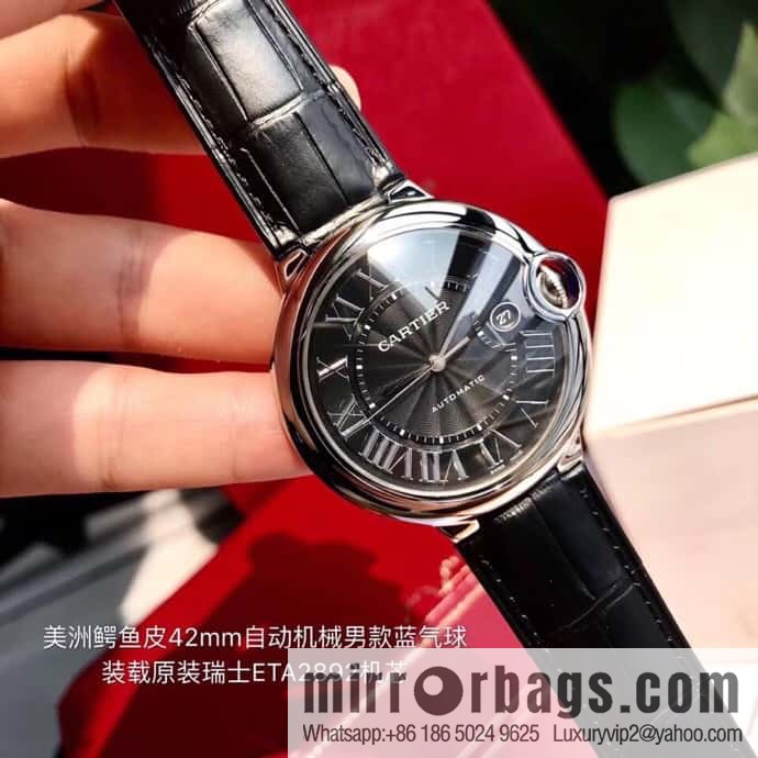 Kajia Blue Balloon Series Men's 42mm Mechanical Original Swiss eta2824 Movement Men's Mechanical Watch