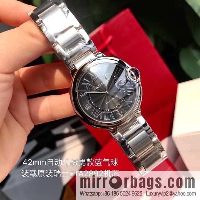 Kajia Blue Balloon Series Men's 42mm Mechanical Original Swiss eta2824 Movement Men's Mechanical Watch