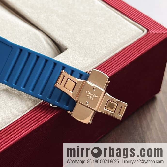 Ferragamo's new sports gender-neutral watch can be worn by men and women in 40mm.