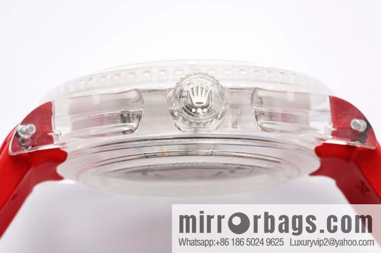 55G. Factory Rolex's Phantomlab Modified Masterpiece Imported Crystal Original Model 3135 Movement Watch