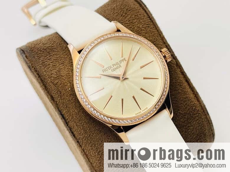 The highest version, Patek. Philippe Classical Women's Watch Series - 4897 watch with customized movement changed to Cal.215 automatic movement