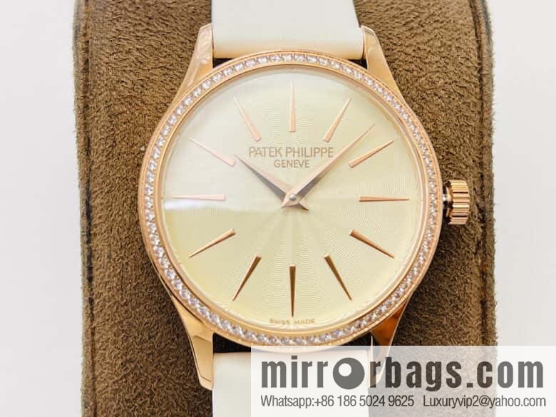 The highest version, Patek. Philippe Classical Women's Watch Series - 4897 watch with customized movement changed to Cal.215 automatic movement