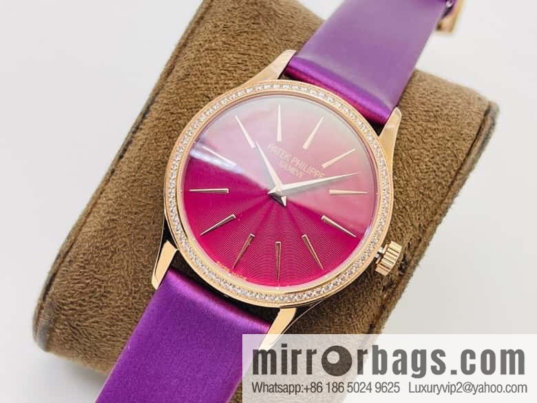 The highest version, Patek. Philippe Classical Women's Watch Series - 4897 watch with customized movement changed to Cal.215 automatic movement