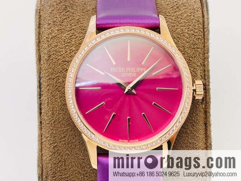 The highest version, Patek. Philippe Classical Women's Watch Series - 4897 watch with customized movement changed to Cal.215 automatic movement