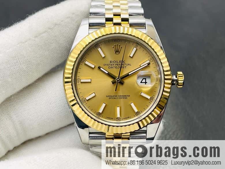[VR Factory2023 wall crack recommendation] Top version, Rolex Rolex log 3235 movement all-in-one machine watch series 41MM