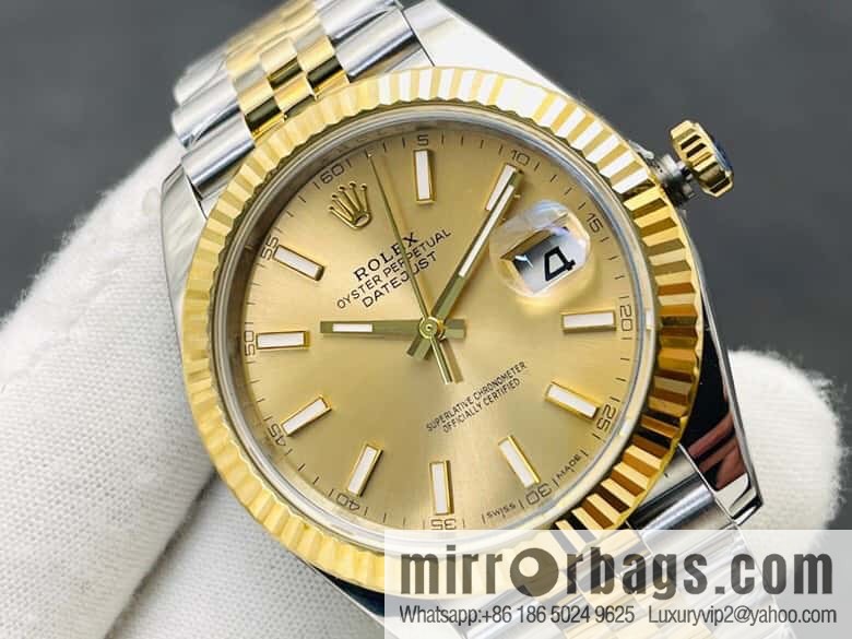[VR Factory2023 wall crack recommendation] Top version, Rolex Rolex log 3235 movement all-in-one machine watch series 41MM