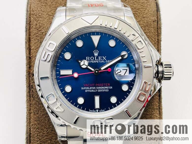 [VR Factory2023 wall crack recommendation] Lao Lux Yacht-Master super imported 904L yacht Mingshi 40MM series model 126622-0001 with 3135 movement series
