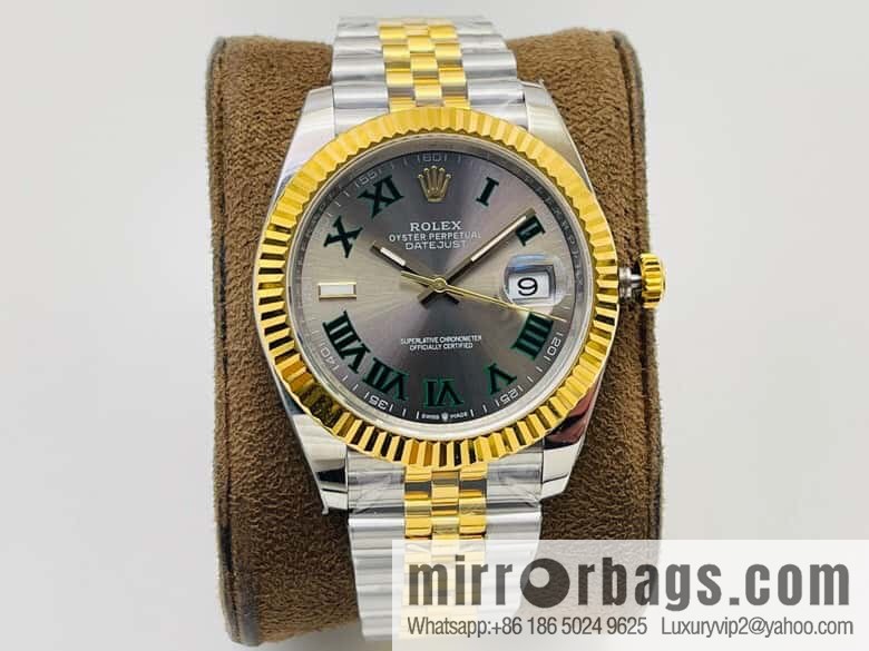 [VR Factory2023 wall crack recommendation] The top version in the market, Rolex Rolex log watch 3235 movement all-in-one machine series 41MM