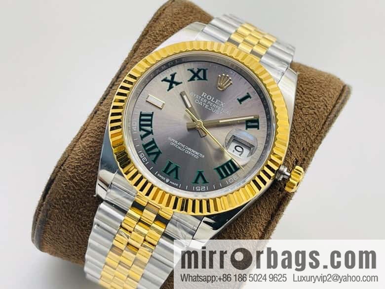[VR Factory2023 wall crack recommendation] The top version in the market, Rolex Rolex log watch 3235 movement all-in-one machine series 41MM