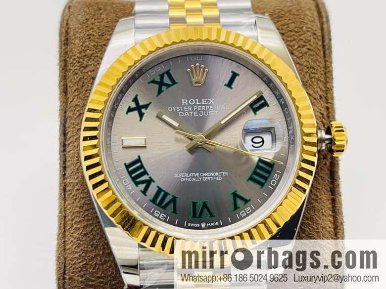 [VR Factory2023 wall crack recommendation] The top version in the market, Rolex Rolex log watch 3235 movement all-in-one machine series 41MM