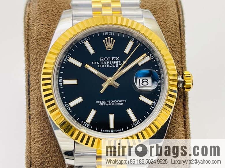 [VR Factory2023 wall crack recommendation] The top version in the market, Rolex Rolex log watch 3235 movement all-in-one machine series 41MM