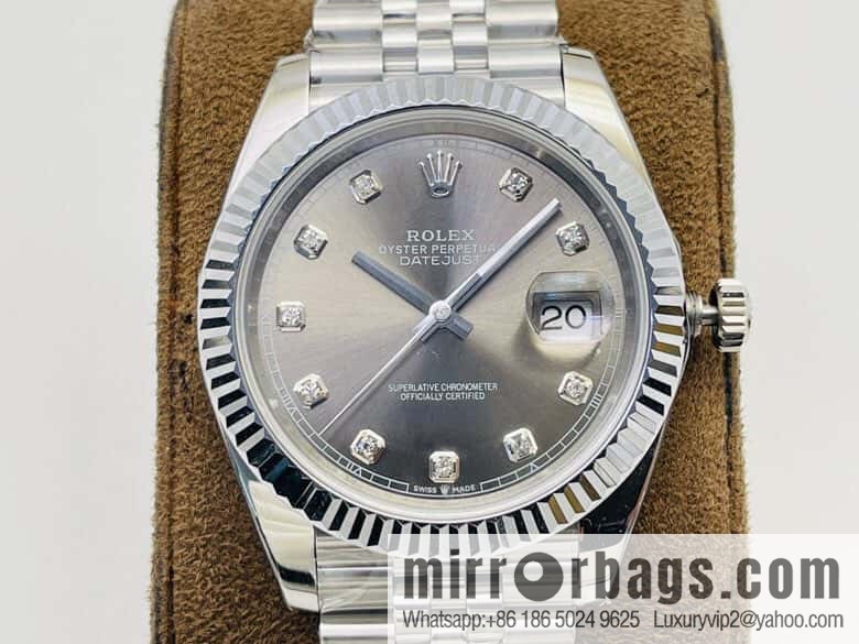[VR Factory2023 wall crack recommendation] The top version in the market, Rolex Rolex log watch 3235 movement all-in-one machine series 41MM
