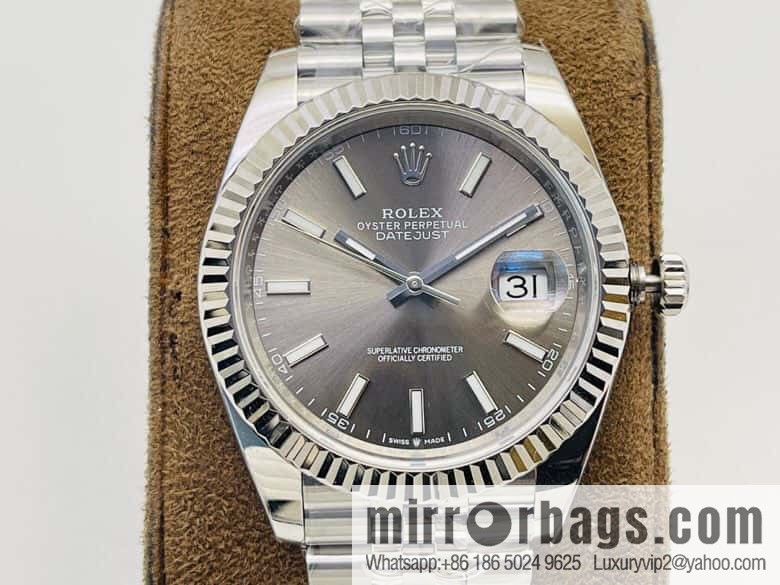 [VR Factory2023 wall crack recommendation] The top version in the market, Rolex Rolex log watch 3235 movement all-in-one machine series 41MM