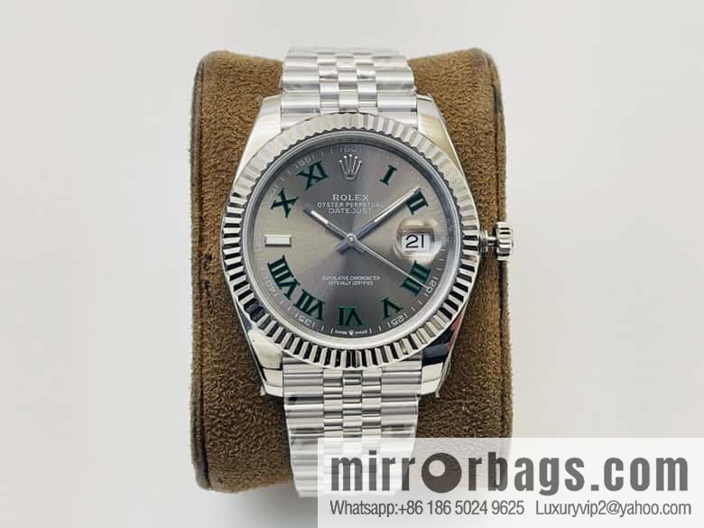 [VR Factory2023 wall crack recommendation] The top version in the market, Rolex Rolex log watch 3235 movement all-in-one machine series 41MM