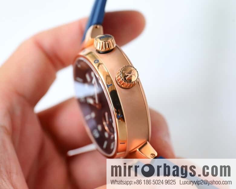 LV Super Supernatural Mechanical Watch Tambour Street Diver Chronograph - Self-made, 46mm and Fine
