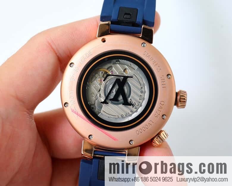 LV Super Supernatural Mechanical Watch Tambour Street Diver Chronograph - Self-made, 46mm and Fine