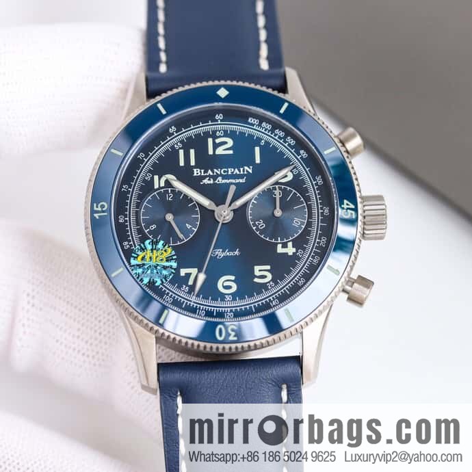 IT new Blancpain new Ait Command Air Force Commander series AC02 equipped with Dandong 7750 chronograph movement changed to F388B movement watch