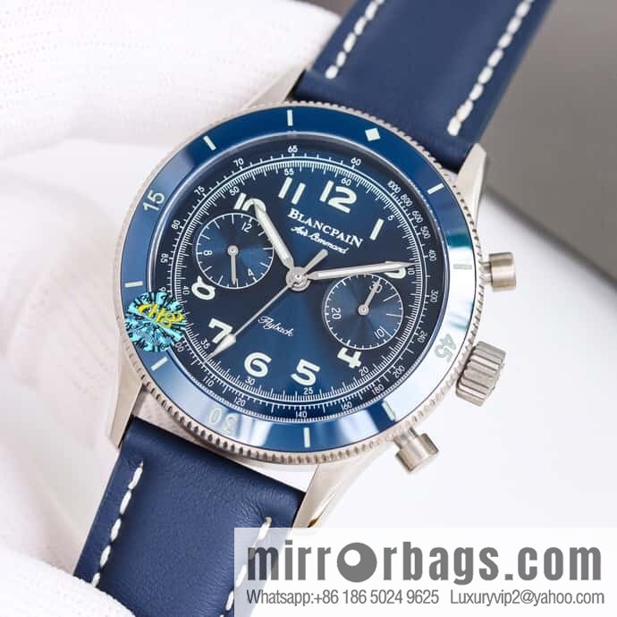 IT new Blancpain new Ait Command Air Force Commander series AC02 equipped with Dandong 7750 chronograph movement changed to F388B movement watch