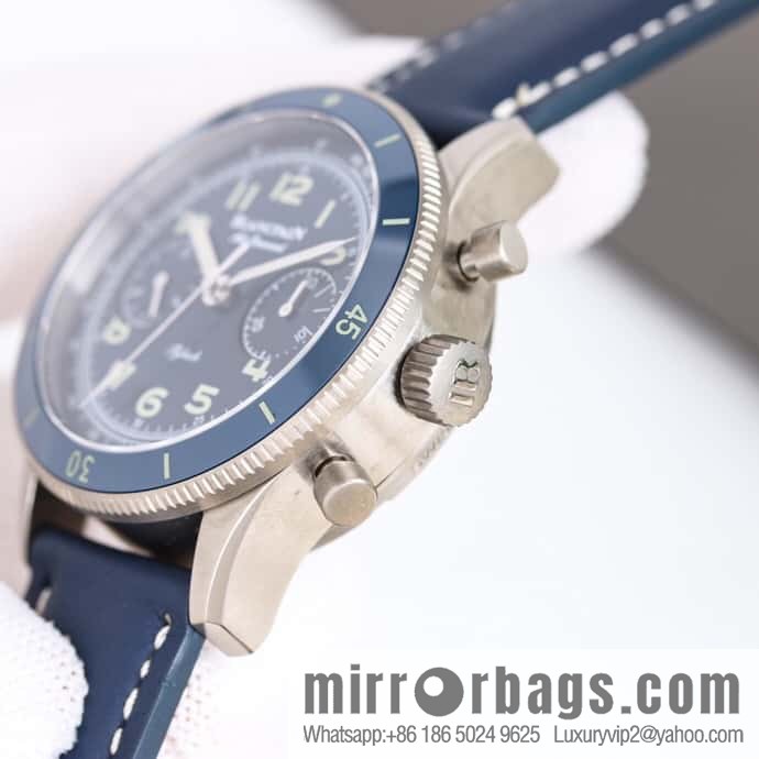 IT new Blancpain new Ait Command Air Force Commander series AC02 equipped with Dandong 7750 chronograph movement changed to F388B movement watch