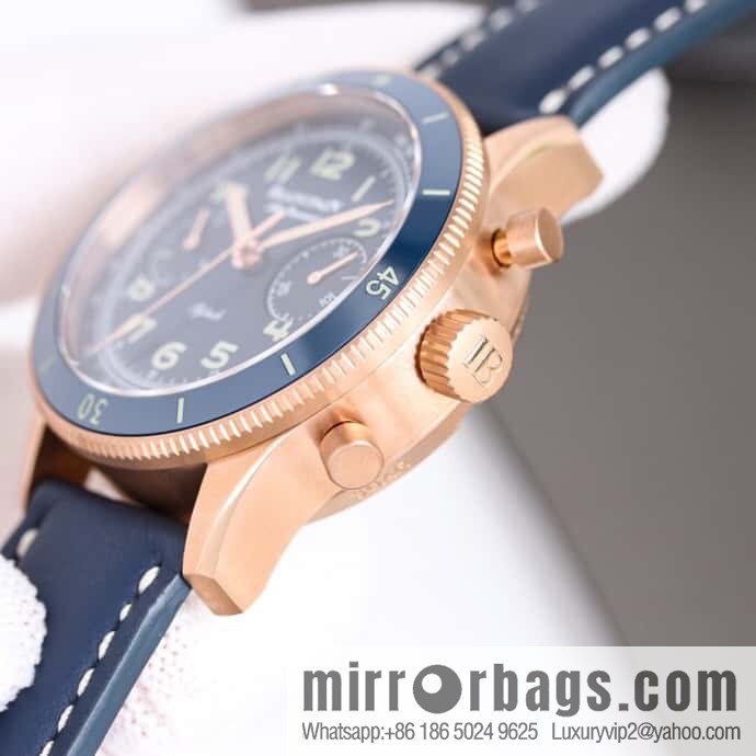 IT new Blancpain new Ait Command Air Force Commander series AC02 equipped with Dandong 7750 chronograph movement changed to F388B movement watch