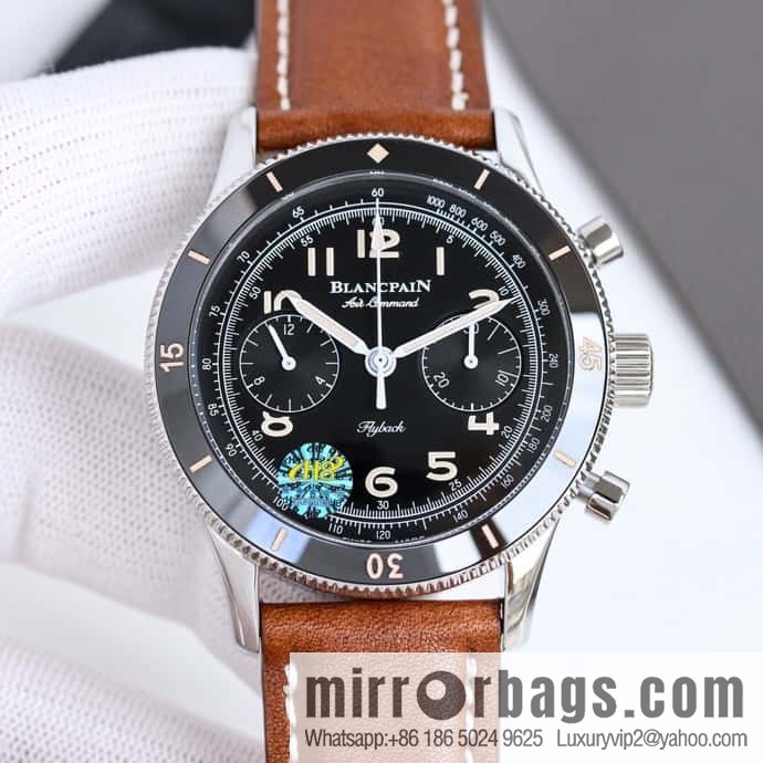 IT new Blancpain new Ait Command Air Force Commander series AC02 equipped with Dandong 7750 chronograph movement changed to F388B movement watch