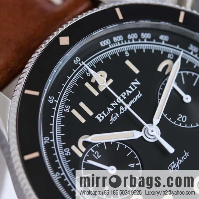 IT new Blancpain new Ait Command Air Force Commander series AC02 equipped with Dandong 7750 chronograph movement changed to F388B movement watch