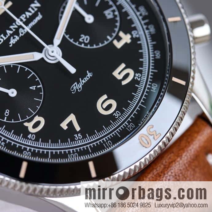IT new Blancpain new Ait Command Air Force Commander series AC02 equipped with Dandong 7750 chronograph movement changed to F388B movement watch