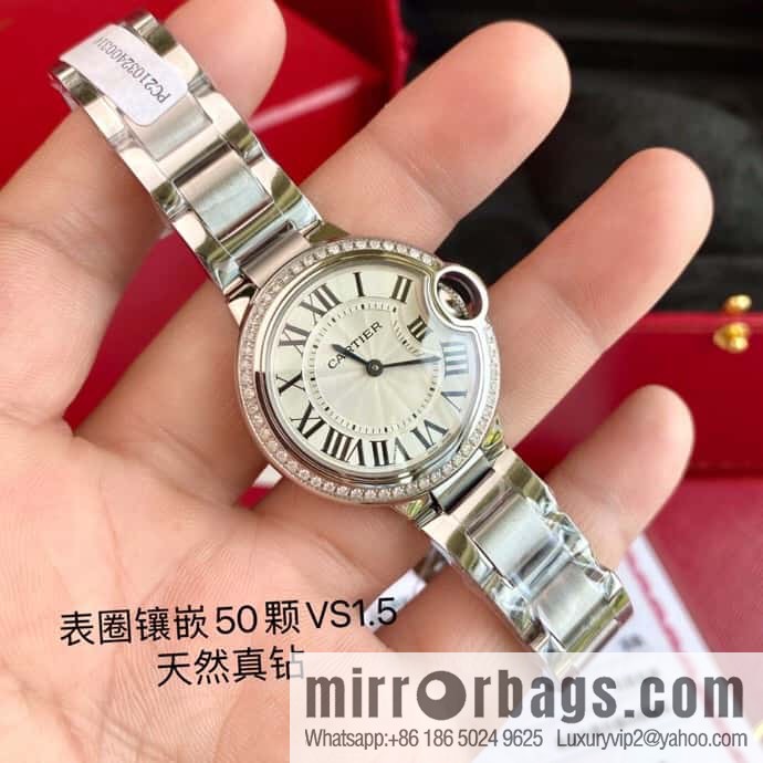 New 33mm quartz movement drill watch