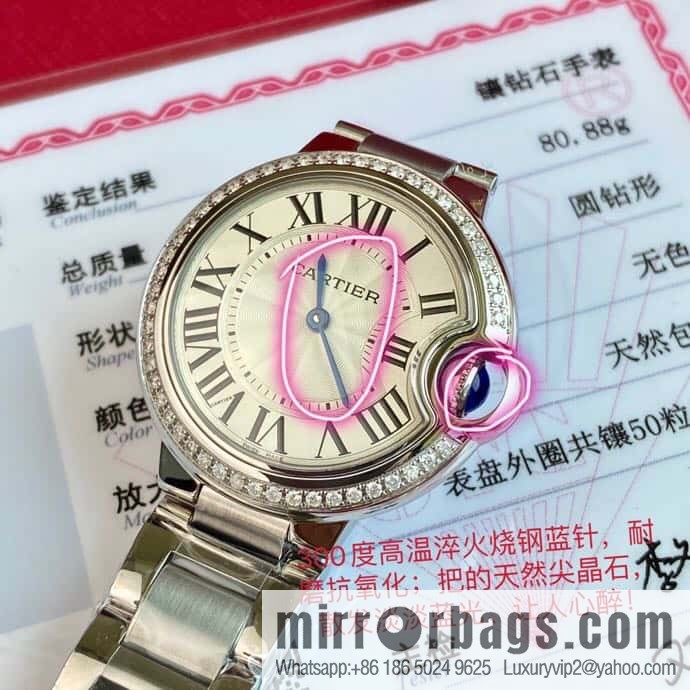New 33mm quartz movement drill watch