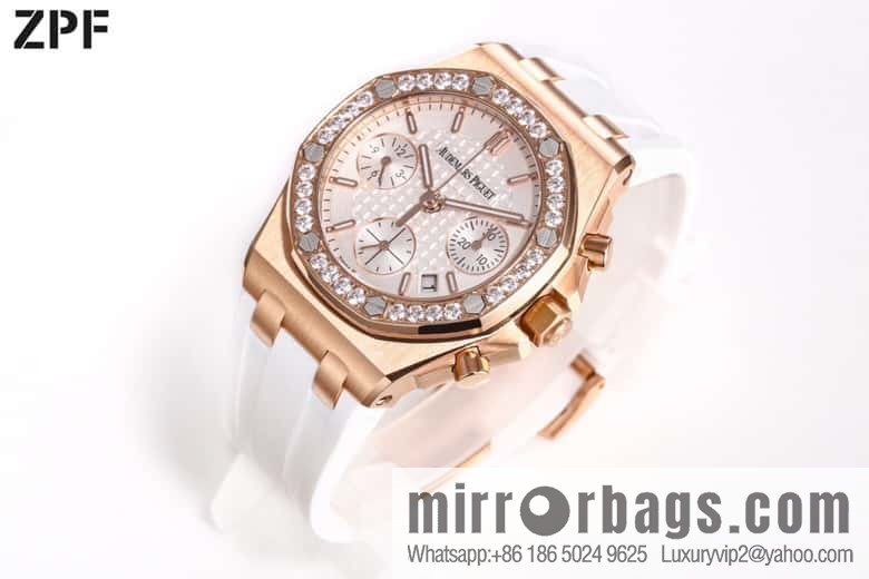 ZPF new AP Audemars Piguet 7750 movement 6-character small second Audemars Piguet chronograph mechanical watch 37mm
