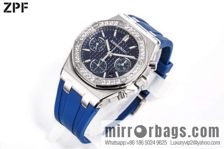 ZPF new AP Audemars Piguet 7750 movement 6-character small second Audemars Piguet chronograph mechanical watch 37mm