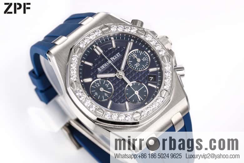 ZPF new AP Audemars Piguet 7750 movement 6-character small second Audemars Piguet chronograph mechanical watch 37mm