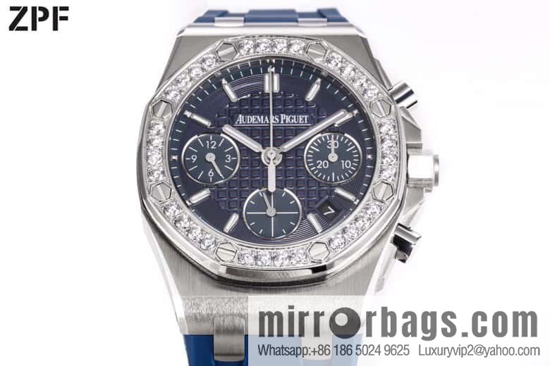 ZPF new AP Audemars Piguet 7750 movement 6-character small second Audemars Piguet chronograph mechanical watch 37mm
