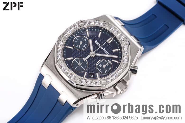 ZPF new AP Audemars Piguet 7750 movement 6-character small second Audemars Piguet chronograph mechanical watch 37mm