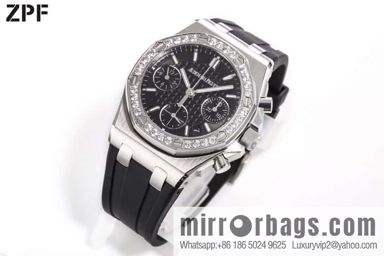 ZPF new AP Audemars Piguet 7750 movement 6-character small second Audemars Piguet chronograph mechanical watch 37mm