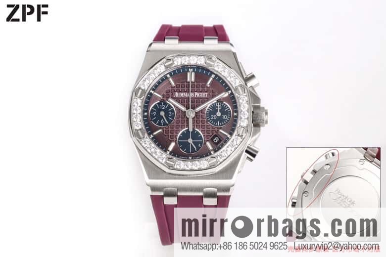 ZPF new AP Audemars Piguet 7750 movement 6-character small second Audemars Piguet chronograph mechanical watch 37mm