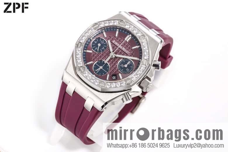 ZPF new AP Audemars Piguet 7750 movement 6-character small second Audemars Piguet chronograph mechanical watch 37mm