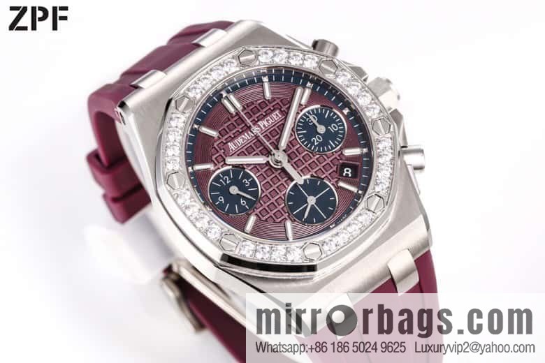 ZPF new AP Audemars Piguet 7750 movement 6-character small second Audemars Piguet chronograph mechanical watch 37mm