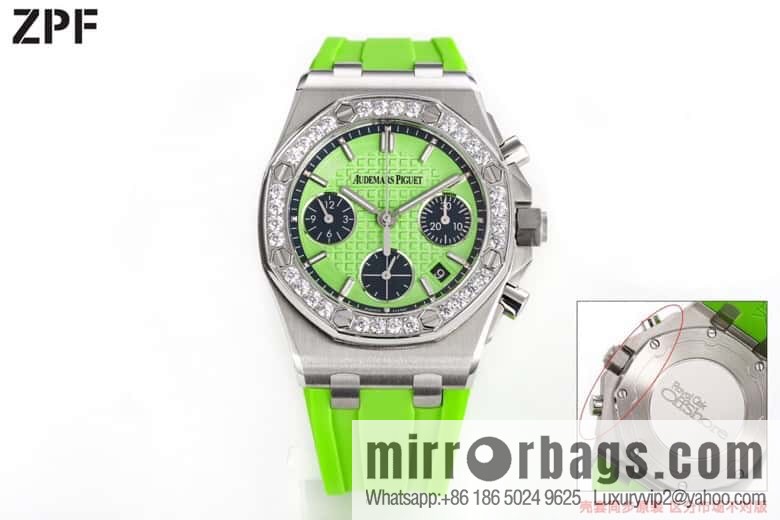 ZPF new AP Audemars Piguet 7750 movement 6-character small second Audemars Piguet chronograph mechanical watch 37mm