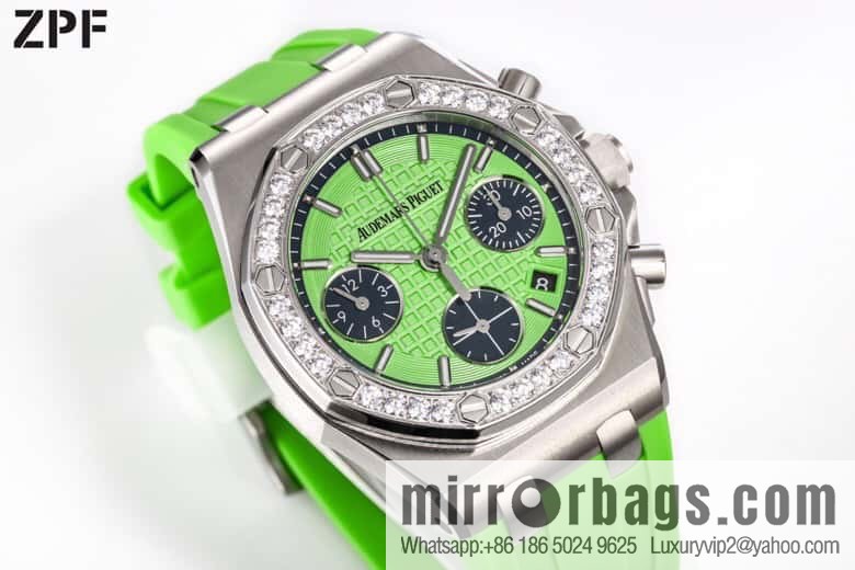 ZPF new AP Audemars Piguet 7750 movement 6-character small second Audemars Piguet chronograph mechanical watch 37mm