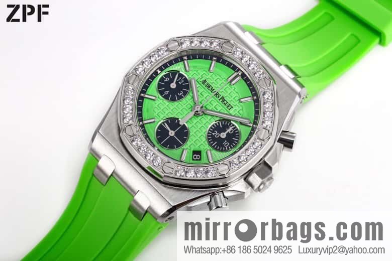 ZPF new AP Audemars Piguet 7750 movement 6-character small second Audemars Piguet chronograph mechanical watch 37mm
