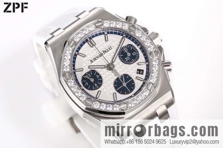 ZPF new AP Audemars Piguet 7750 movement 6-character small second Audemars Piguet chronograph mechanical watch 37mm