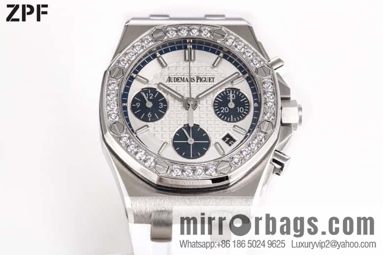ZPF new AP Audemars Piguet 7750 movement 6-character small second Audemars Piguet chronograph mechanical watch 37mm