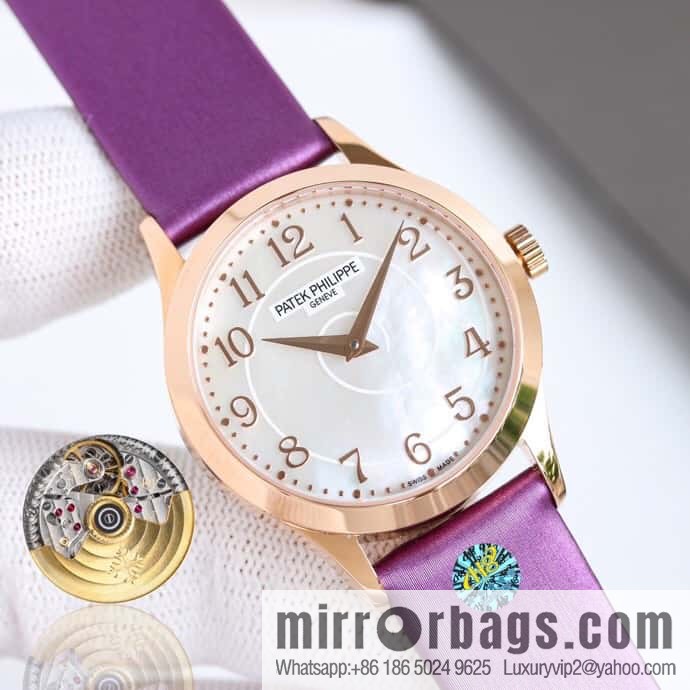 [TW Factory] New women's Patek Philippe classical watch series customized version movement changed to Cal.215 automatic movement 4968 watch