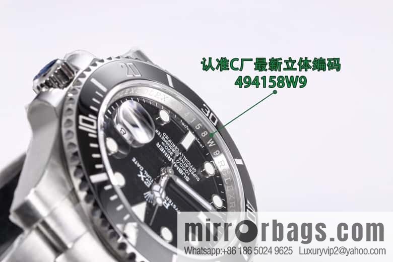 Rolex Water Ghost Series Submariner Calendar Latest 2836 Label Watch