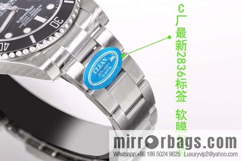 Rolex Water Ghost Series Submariner Calendar Latest 2836 Label Watch