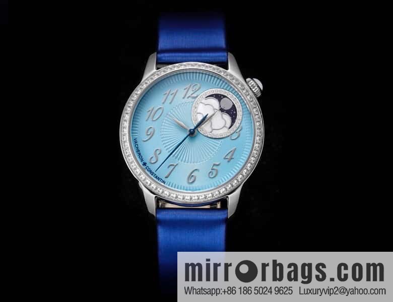 New Vacheron Constantin Egérie Ealing Muse series ultra-thin mechanical women's imported 9015 to 1088L self-winding movement watch