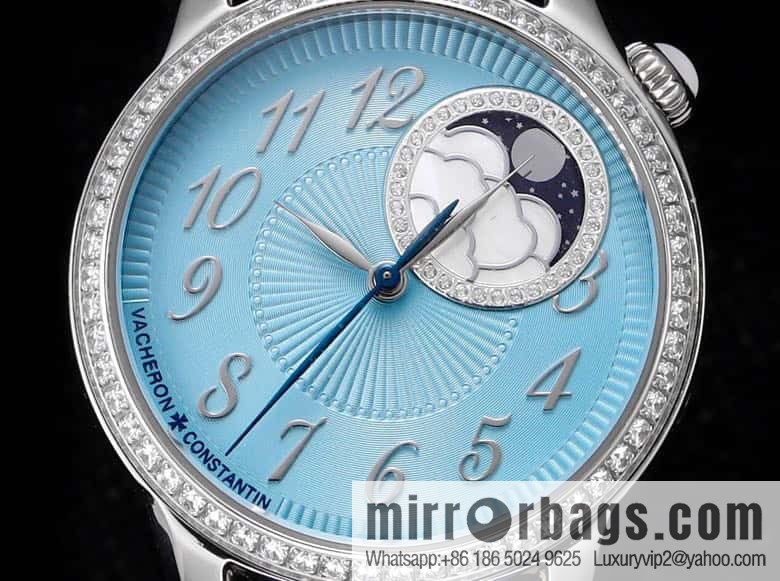 New Vacheron Constantin Egérie Ealing Muse series ultra-thin mechanical women's imported 9015 to 1088L self-winding movement watch
