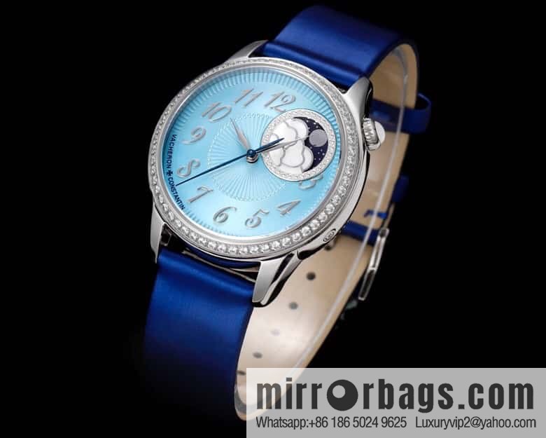 New Vacheron Constantin Egérie Ealing Muse series ultra-thin mechanical women's imported 9015 to 1088L self-winding movement watch
